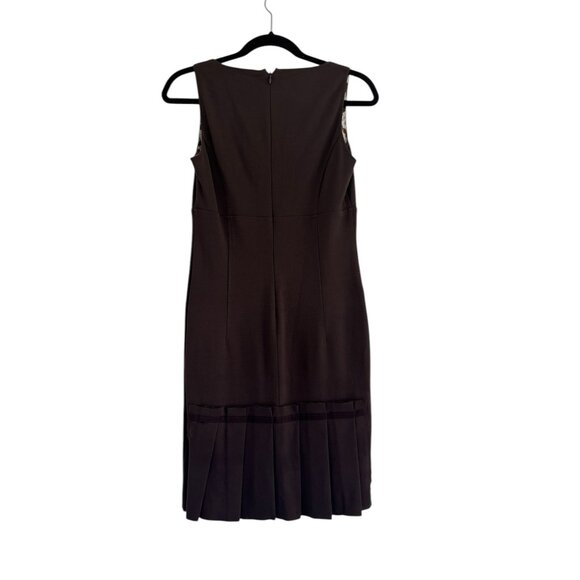 Class by Roberto Cavalli Women's Brown Gold RC Logo Knee Length Dress Size 8 - Picture 2 of 13